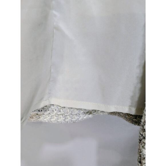 White House Black Market Metallic Tweed Jacket – Medium - Picture 6 of 9